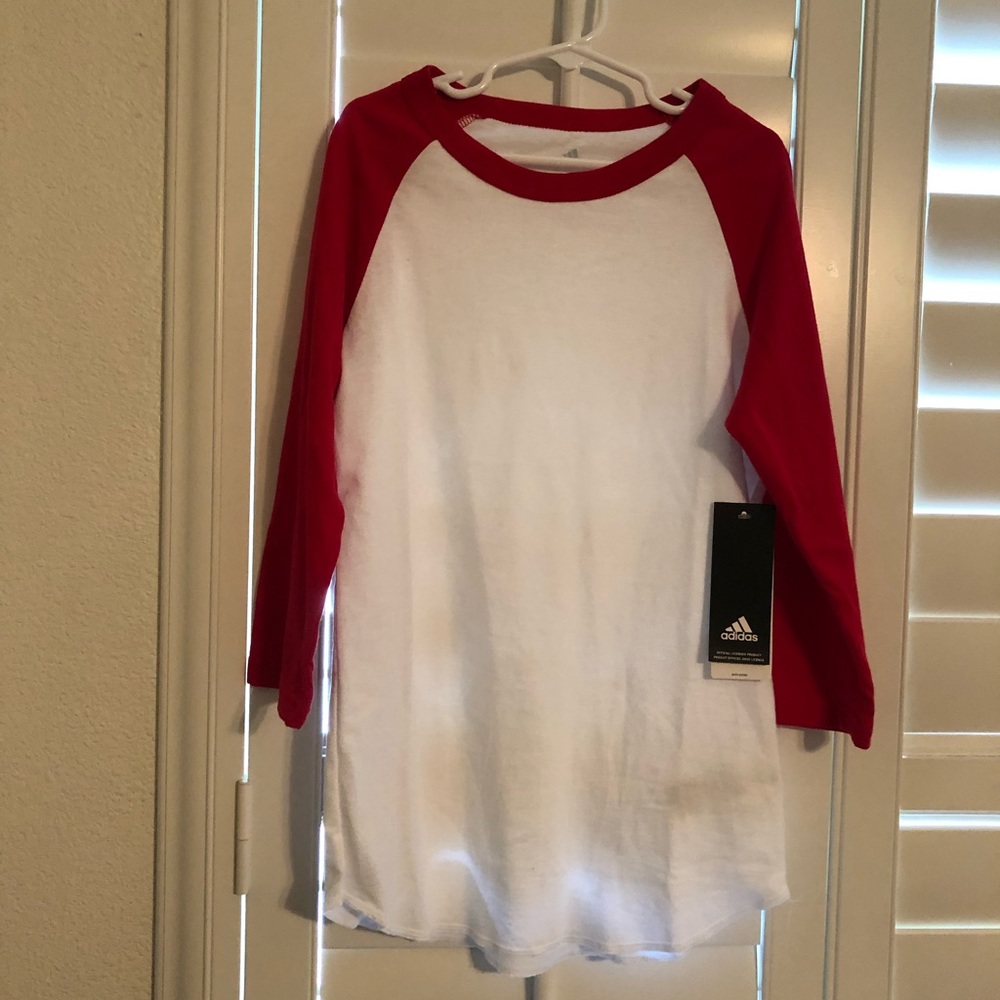 NWT Boys Adidas Baseball Tee